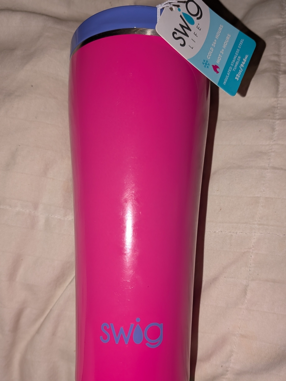 Swig Life Pink/Purple/Teal "Tutti Frutti" Insulated Stainless Steel Tumbler